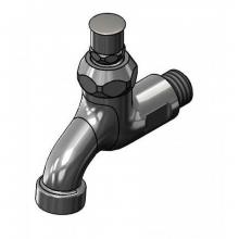 T&S Brass B-0703-124A - Sill Faucet: 1/2'' NPT Male Inlet, Loose Key Stop, 3-1/2'' Outlet to Center of