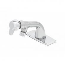 T&S Brass B-0805-VR-F5-PA - Lavatory Faucet, VR Deck Plate, Pivot-Action Metering, 0.5 GPM VR Outlet Device