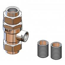 T&S Brass B-0962 - Backflow Preventer, 3/4'' NPT, Designed for Continuous Pressure, Atmospheric Vent Non-Po