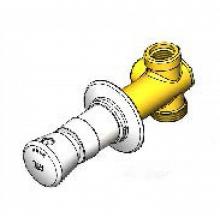 T&S Brass B-1029-1 - Concealed Straight Valve, Slow Self Closing, Vandal Resistant, Cold Index