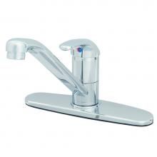 T&S Brass B-2731-WS - Single Lever Faucet, 9'' Swivel Spout, 1.5 GPM Aerator, Flexible Supplies, 10'&apos