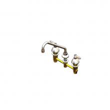 T&S Brass B-2855-01 - Lav Faucet, Concealed Bdy, 8'' Cntrs, Comp Cart, Lever Hndls, 9'' Swng Nozl, 1