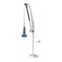 T&S Brass B-5115-CR-B8TP - Pull-Down PRU w/ Cerama Cartridges, Lever Handles & Wall Bracket