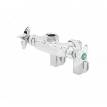 T&S Brass BL-5740-LN - Wall Mount Mixing Faucet, Adjustable Arm Inlets, Less Nozzle