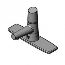 T&S Brass BP-0723-8DP - LakeCrest Aesthetic Metering Lavatory Faucet, Polished Chrome, Deck Plate
