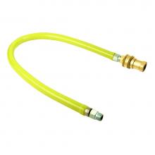 T&S Brass HG-6C-72 - Gas Hose, Reverse Quick Disconnect,1/2''X 72''