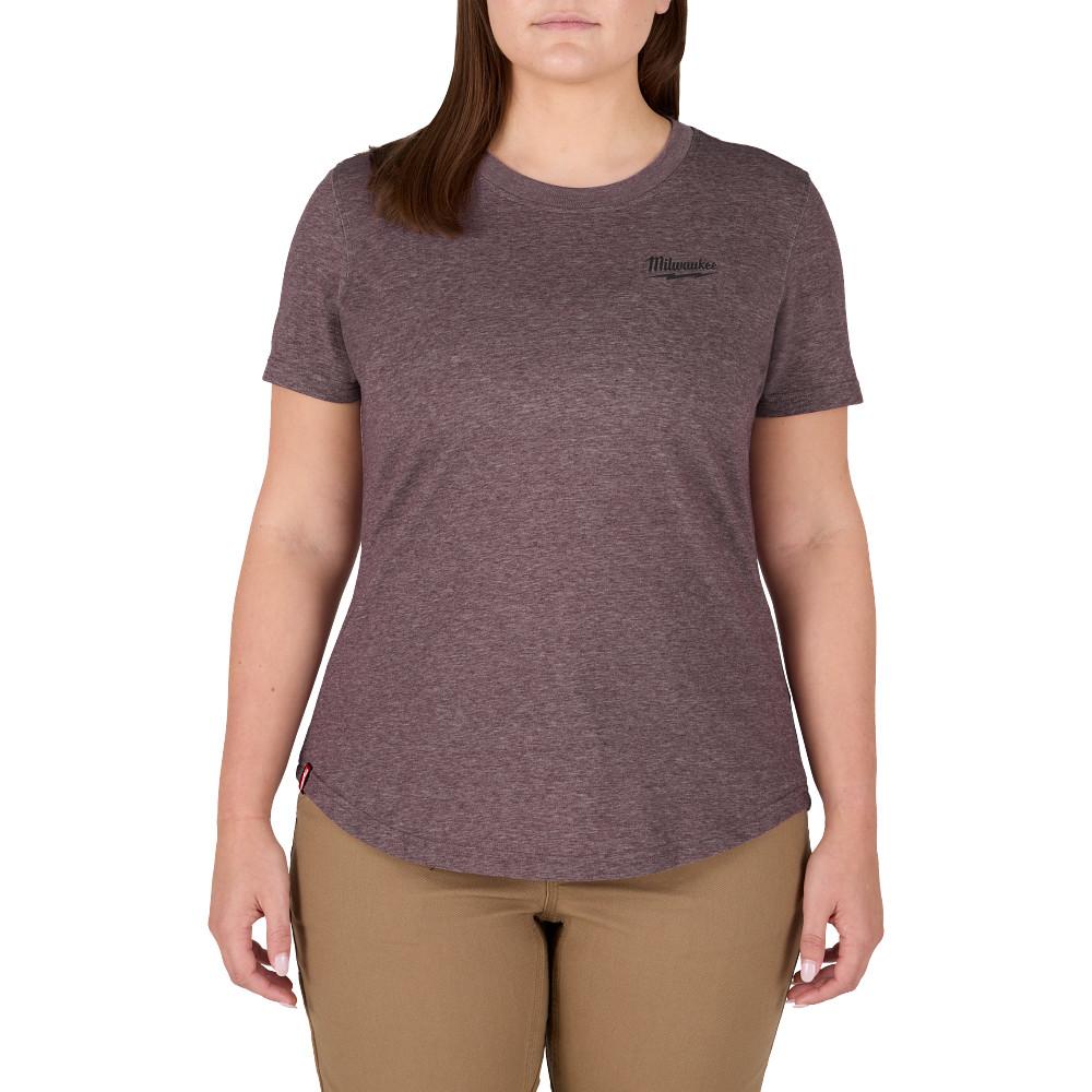 Women&#39;s FREEFLEX™ Hybrid Tee - Short Sleeve Purple M