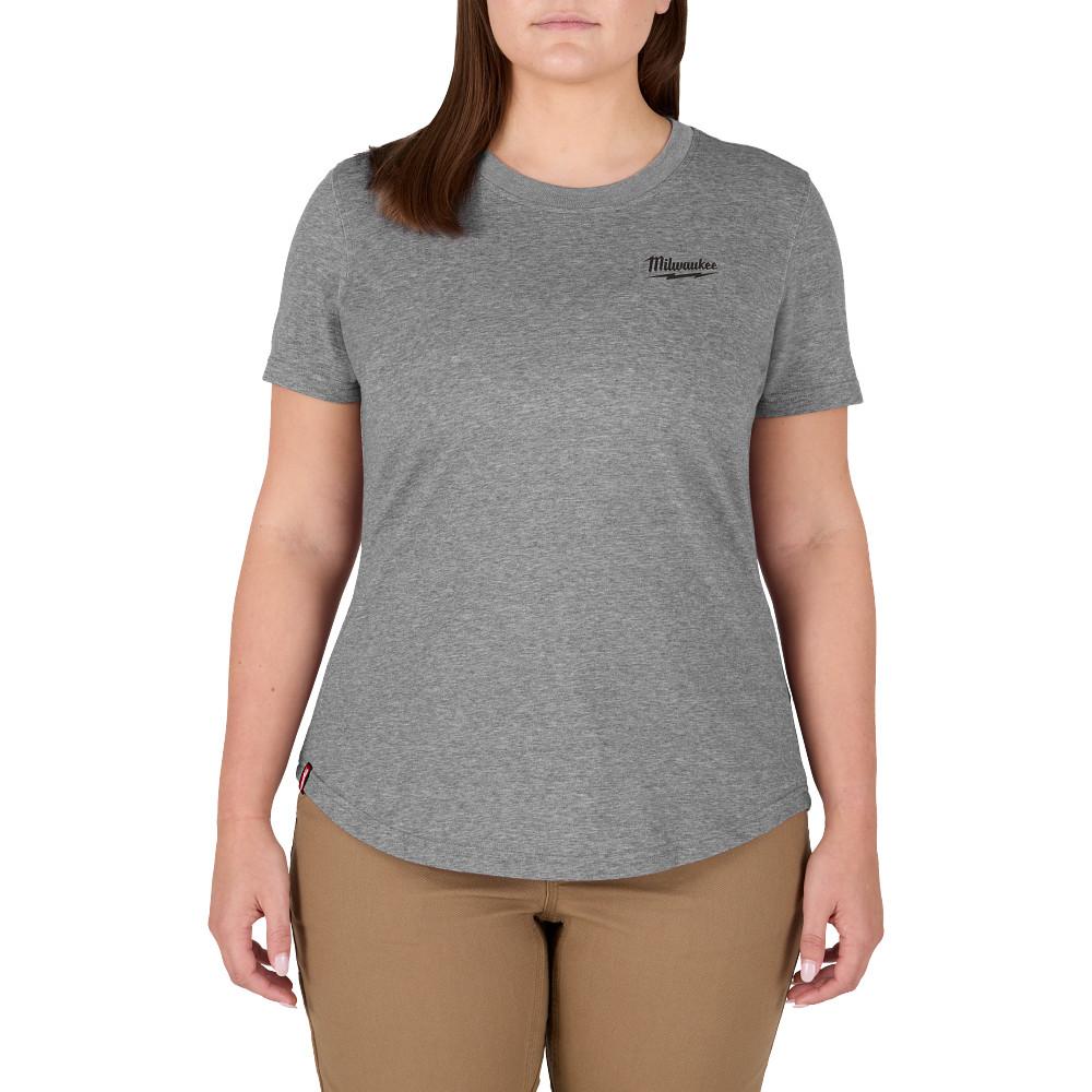 Women&#39;s FREEFLEX™ Hybrid Tee - Short Sleeve Gray S