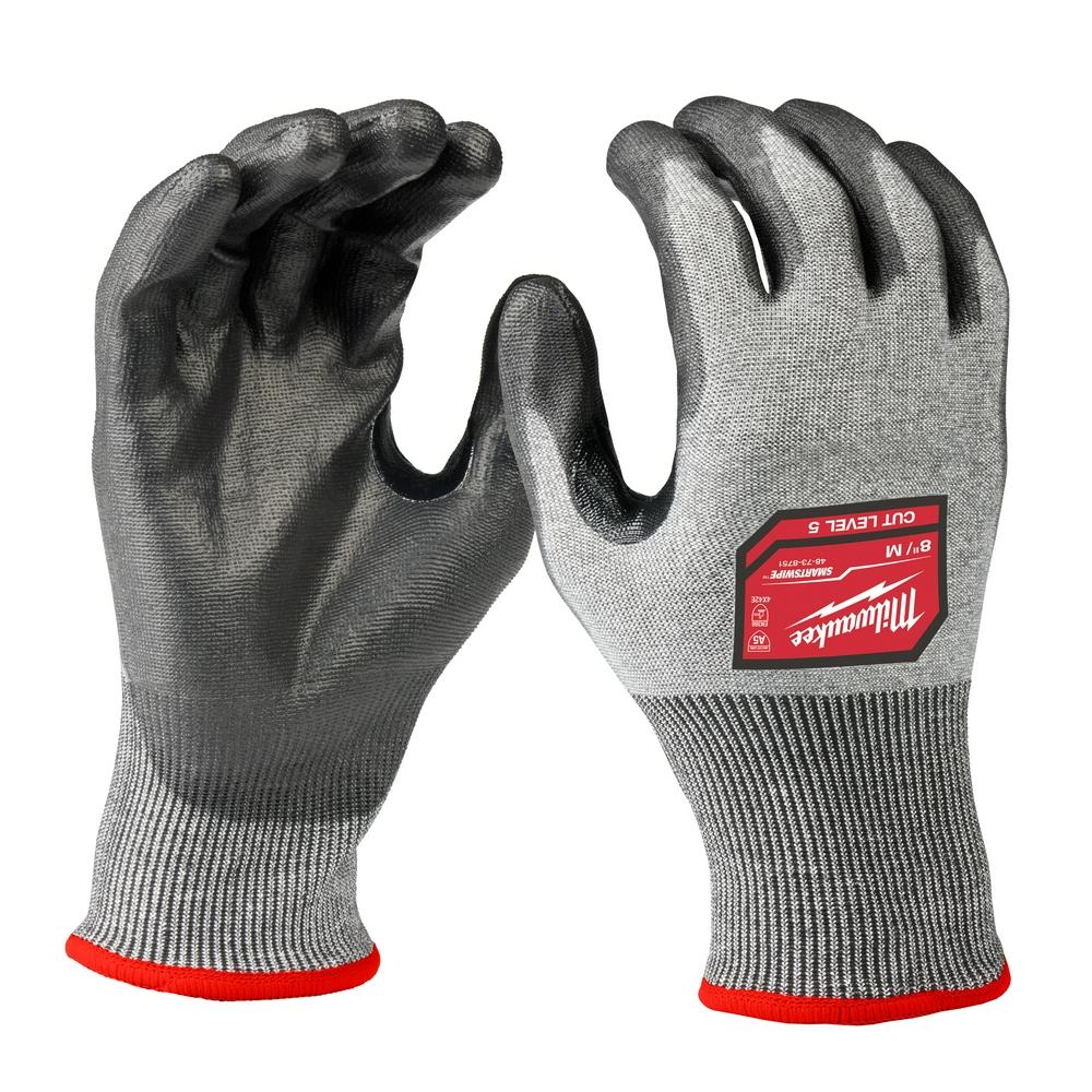 Cut Level 5 High Dexterity Polyurethane Dipped Gloves - L