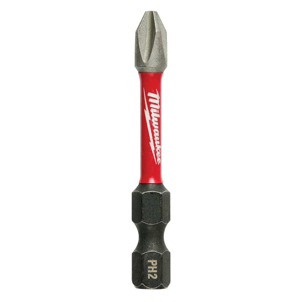 SHOCKWAVE™ 2 in. Impact Phillips #2 Power Bit 25PK