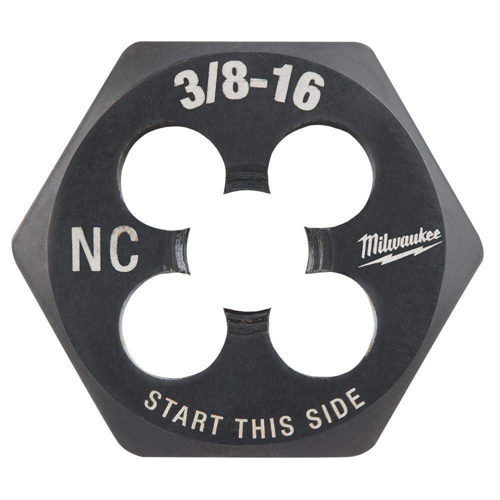 3/8&#34;-16 NC 1-Inch Hex Threading Die