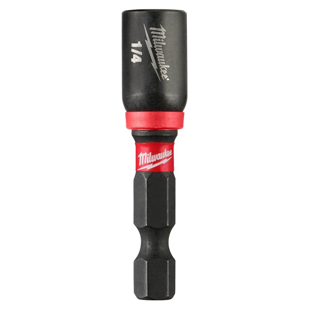 SHOCKWAVE Impact Duty™ 1/4” x 1-7/8” Magnetic Nut Driver BULK 10