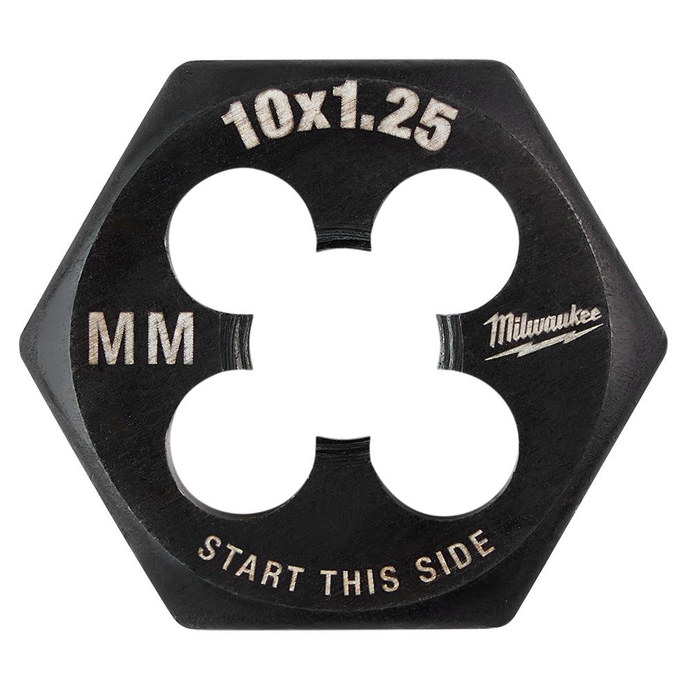 M10-1.25 mm 1-Inch Hex Threading Die