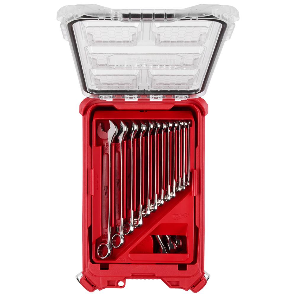 15pc SAE Combination Wrench Set with PACKOUT™ Compact Organizer