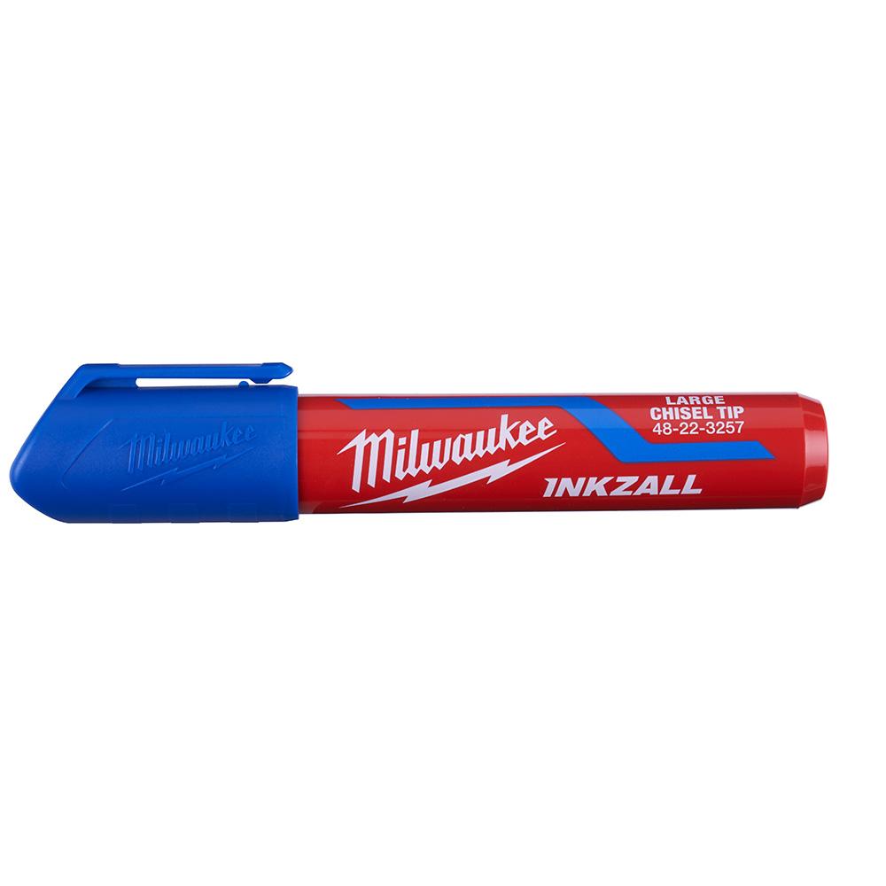 INKZALL™ Large Chisel Tip Blue Marker