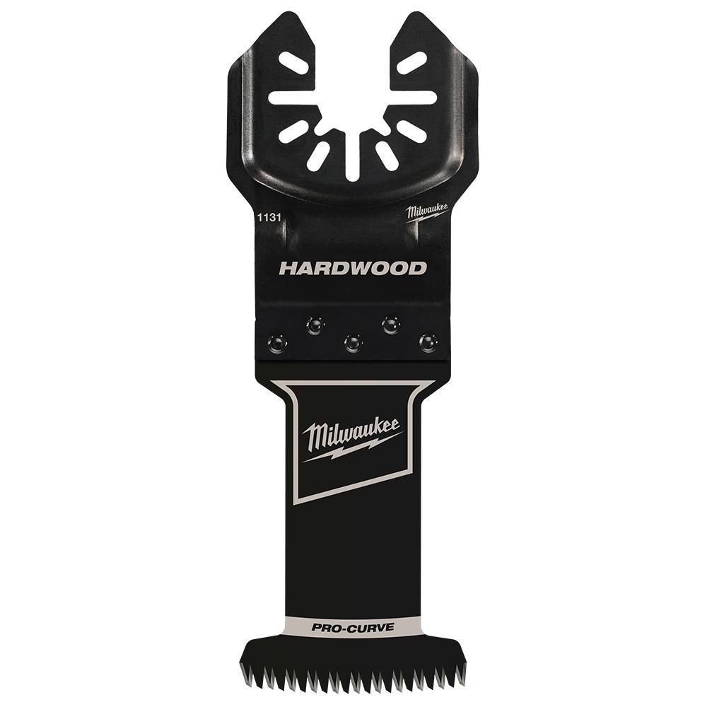 MILWAUKEE® OPEN-LOK™ 1-3/8&#34; HCS Japanese Tooth PRO-CURVE™ Hardwood Multi-Tool Blades 25PK