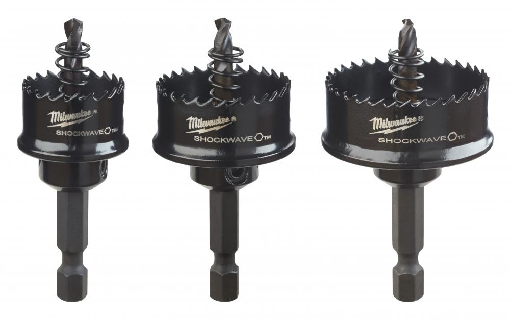 SHOCKWAVE™ Impact Hole Saw 3-Piece Set