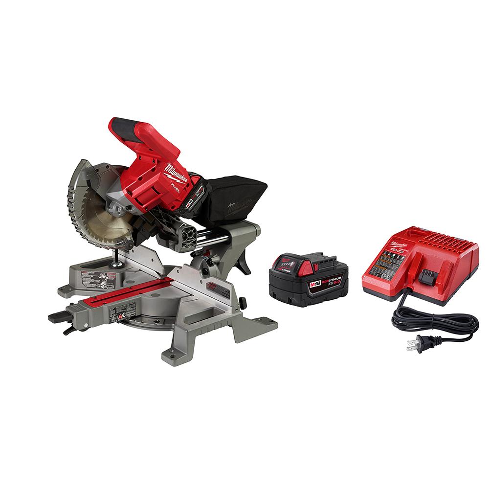 M18 FUEL™ 7-1/4 in. Dual Bevel Sliding Compound Miter Saw Kit