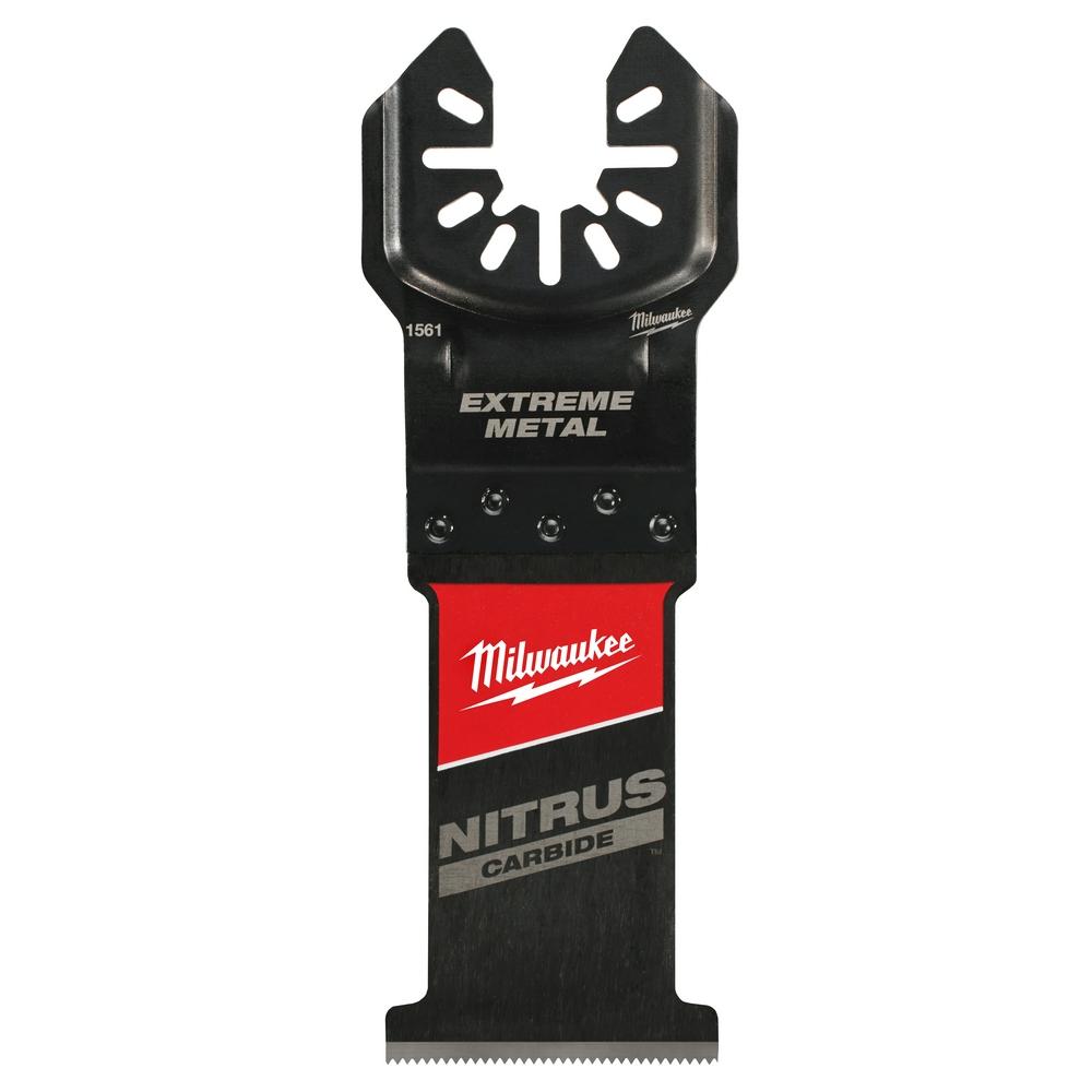 NITRUS CARBIDE™ Extreme Metal Universal Fit OPEN-LOK™ Multi-Tool Blade 5PK