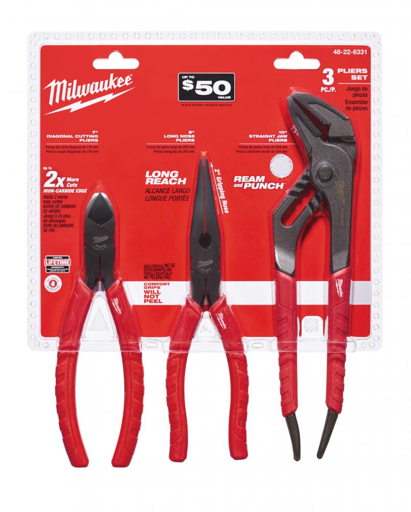 3-Piece Pliers Kit