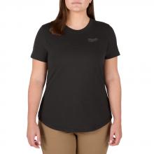 Milwaukee F452B-M - Women's FREEFLEX™ Hybrid Tee - Short Sleeve Black M