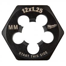 Milwaukee 49-57-5361 - M12-1.25 mm 1-Inch Hex Threading Die