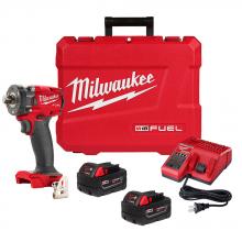 Milwaukee 2855P-22R - M18 FUEL™ 1/2" Compact Impact Wrench w/ Pin Detent Kit