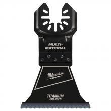 Milwaukee 49-25-1248 - MILWAUKEE® OPEN-LOK™ 2-1/2" TITANIUM CHARGED™ Bi-Metal Multi-Material Multi-Tool Blades 25PK
