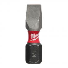 Milwaukee 48-32-4118 - SHOCKWAVE™ Impact Slotted 1/4 in. Insert Bits 25PK