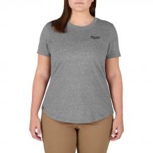 Milwaukee F452G-XS - Women's FREEFLEX™ Hybrid Tee - Short Sleeve Gray XS