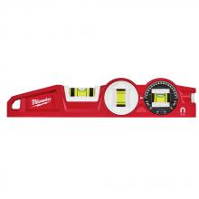 Milwaukee 48-22-5210 - 10 in. Die Cast Torpedo Level with 360 Degree Locking Vial