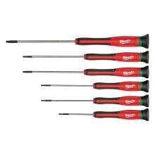 Milwaukee 48-22-2610 - 6 pc. Torx Precision Screwdriver Set w/Case