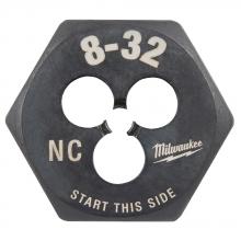 Milwaukee 49-57-5321 - 8-32 NC 1-Inch Hex Threading Die