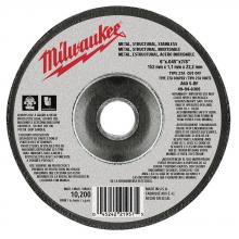 Milwaukee 49-94-6305 - 6 in. x .045 in. x 7/8 in. Cut-Off Wheel (Type 27)