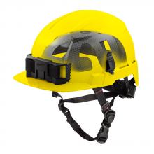 Milwaukee 48-73-1367 - BOLT™ Yellow Front Brim Safety Helmet with IMPACT ARMOR™ Liner (USA) - Type 2, Class E