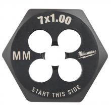 Milwaukee 49-57-5341 - M7-1.00 mm 1-Inch Hex Threading Die