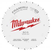 Milwaukee 48-40-0733 - 7-1/4" 24T Framing Circular Saw Blade 3PK