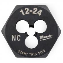 Milwaukee 49-57-5330 - 12-24 NC 1-Inch Hex Threading Die