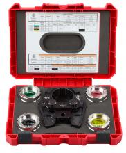 Milwaukee 49-16-750A - 750 MCM Cu/AL Crimping Jaw with 400-750 MCM AL 6T U Style Dies