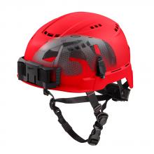 Milwaukee 48-73-1358 - BOLT™ Red Vented Safety Helmet with IMPACT ARMOR™ Liner (USA) - Type 2, Class C