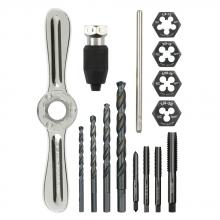 Milwaukee 49-22-5602 - 15PC SAE Tap and Die Set with Hex-LOK™ 2-in-1 Handle