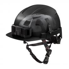 Milwaukee 48-73-1375 - BOLT™ Black Front Brim Safety Helmet with IMPACT ARMOR™ Liner (USA) - Type 2, Class E