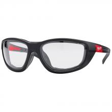 Milwaukee 48-73-2040 - Clear High Performance Safety Glasses with Gasket