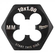 Milwaukee 49-57-5354 - M10-1.00 mm 1-Inch Hex Threading Die