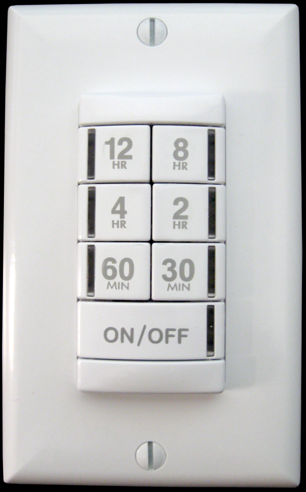 Preset Timer Switch, 12 Hour Max, 347V,