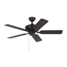 Visual Comfort & Co. Fan Collection 5LDO44BZ - Linden 44'' traditional indoor/outdoor bronze ceiling fan with reversible motor