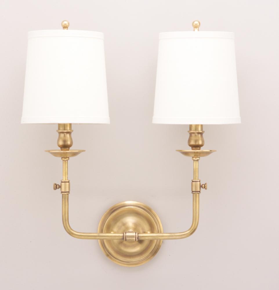 2 LIGHT WALL SCONCE