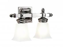 Hudson Valley 2822-PN - 2 LIGHT BATH BRACKET