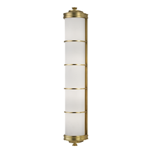 Hudson Valley 3833-AGB - 4 LIGHT WALL SCONCE