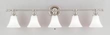 Hudson Valley 4505-PN - 5 LIGHT BATH BRACKET